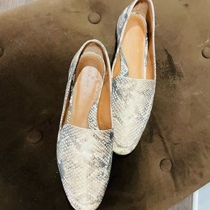 Caslon Snake Embossed Slip On Loafer Size 10 purchased at Nordstrom